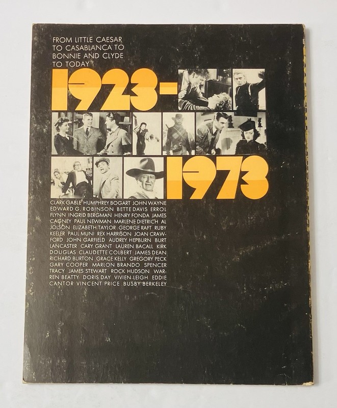 Warner Bros Golden Anniversary Book 1973 Filmography Bogart Wayne Cagney 1st PB gallery