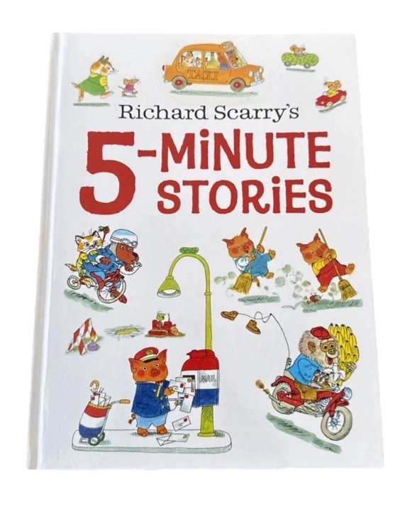 New Richard Scarry's 5-Minute Stories by Richard Scarry Hardcover 146 Pages Book gallery