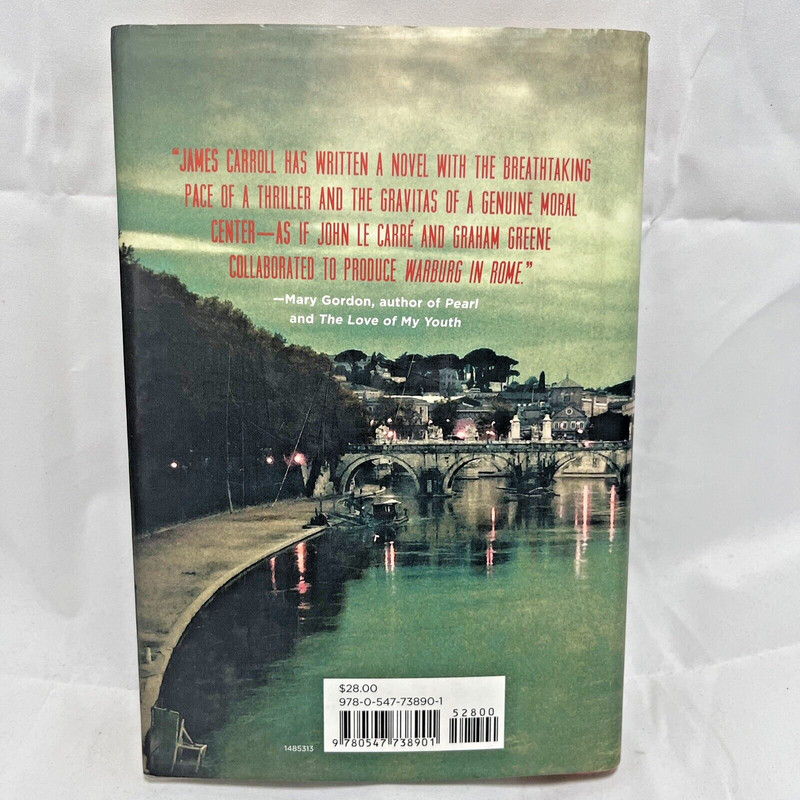 Warburg in Rome by James Carroll Hardcover Very Good Condition Fast Shipping gallery