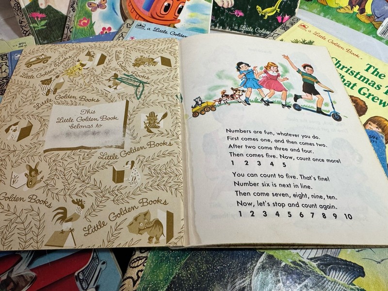 A Little Golden Book Collection of 15 Children’s Books Vintage Lot gallery