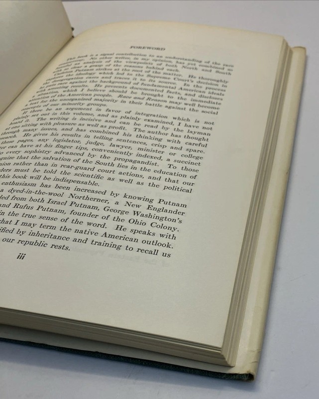 Race and Reason, A Yankee View By Carleton Putnam 1961 HCDJ gallery