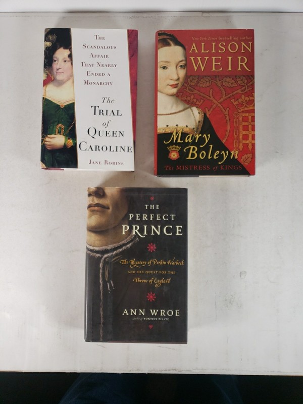 British Royalty History (9 Book Lot) England, United Kingdom, Kings, Queens gallery