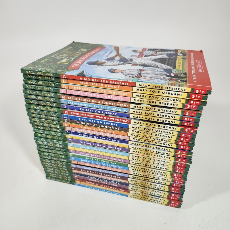Magic Treehouse Books Lot of 1-29 Mary Pope Osborne Scholastic 2000s Paperback