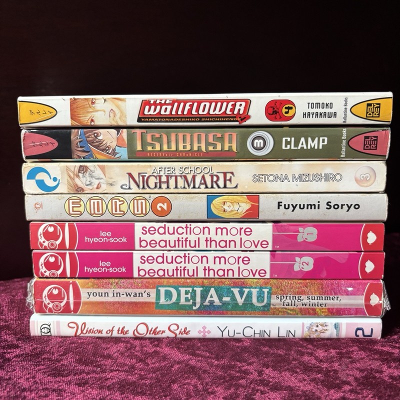 Assorted Manga Lot, English