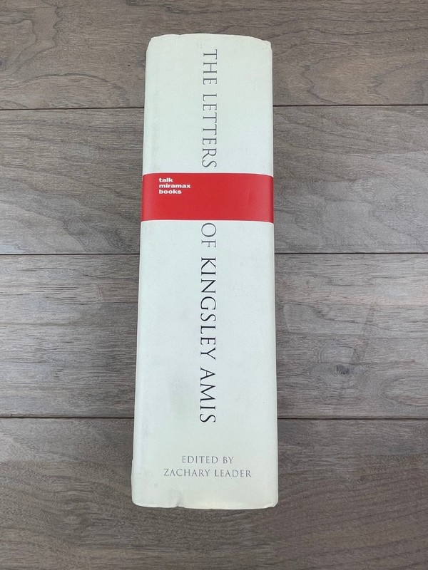 The Letters of Kingsley Amis Zachary Leader 2001 First US Ed Biography Hyperion gallery