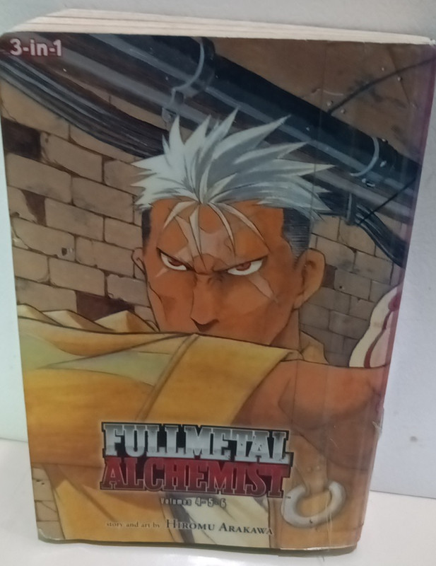 Fullmetal Alchemist 3-in-1 Omnibus Edition Vol 2 (4, 5, 6) Manga Hiromu Arakawa