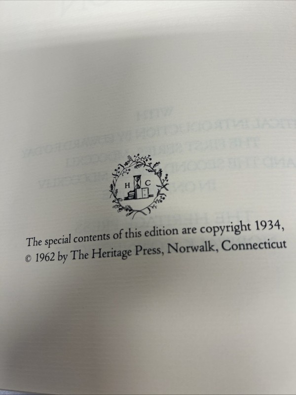 The Essays of Ralph Waldo Emerson - Heritage Press - HC w/Slipcase - 1962 gallery