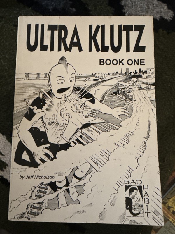 Ultra Klutz: Book One by Jeff Nicholson (1996 Trade Paperback) 1st Printing