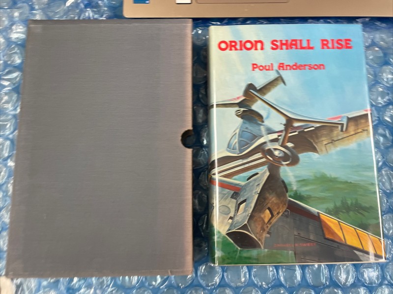 Poul Anderson ORION SHALL RISE 1st HC w/DJ SIGNED By Author Numbered Phantasia