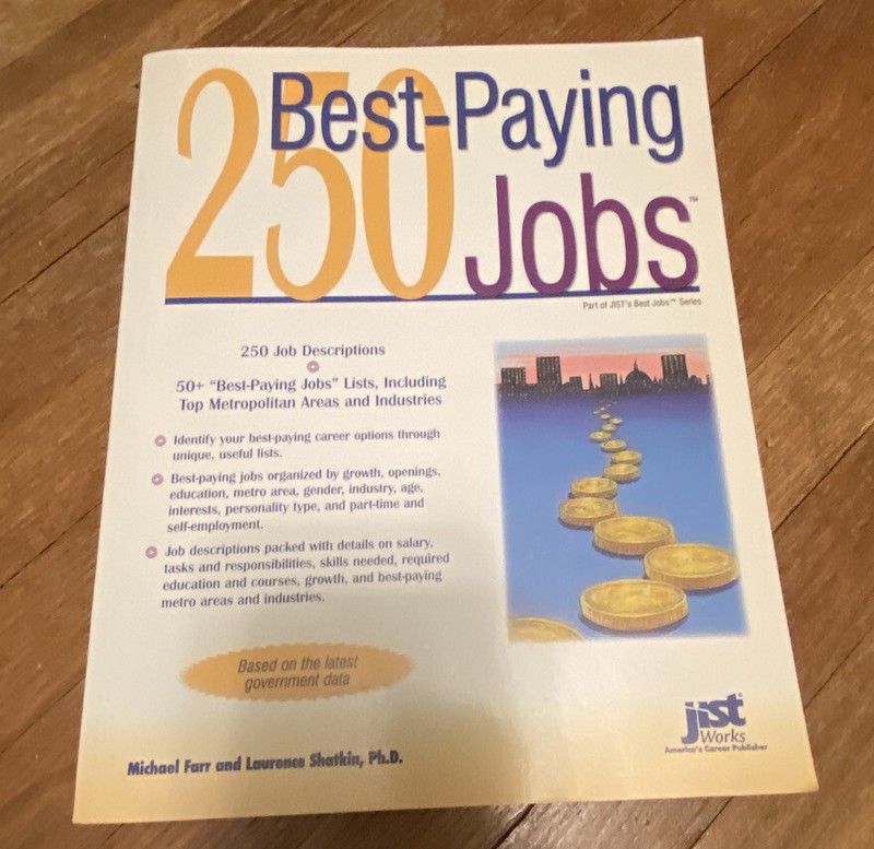 250 Best-Paying Jobs by Farr, Michael; Shatkin, Laurence