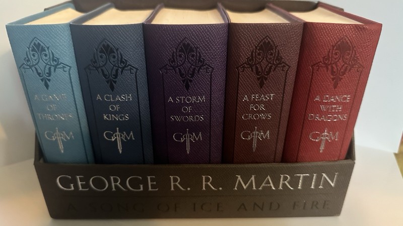 George R. R. Martin’s a Game of Thrones Leather-Cloth Boxed Set