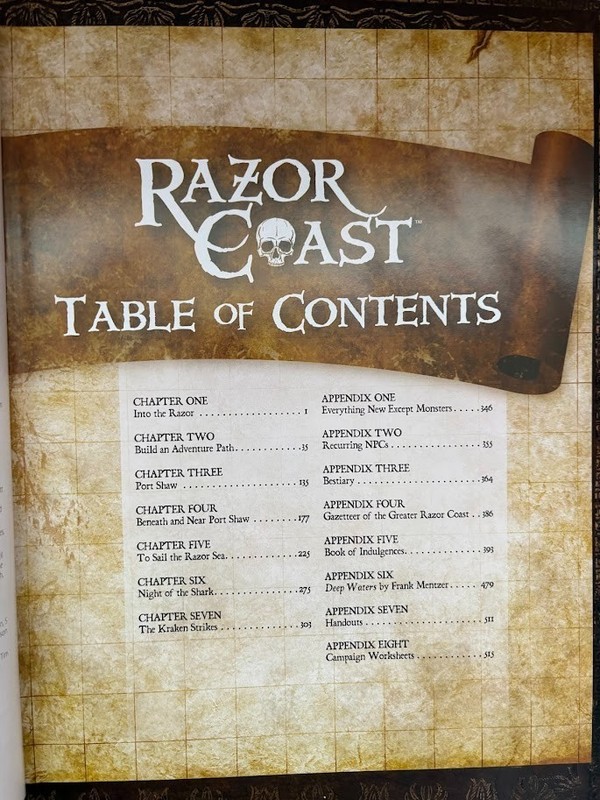 Pathfinder Roleplaying Game Razor Coast & Freebooter's Guide to the Razor Coast gallery