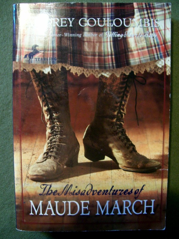 2 Audrey Couloumbis Softcovers ~ Misadverntures of Maude March & Getting Near to