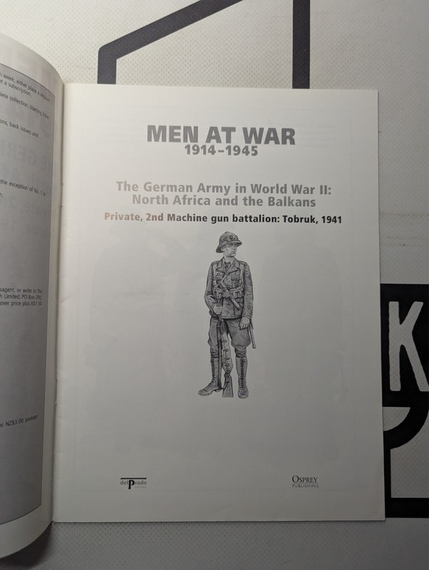 Men At War 1914-1945 The Germany Army in WW2 by Mike Chappell 2000 Paperback gallery