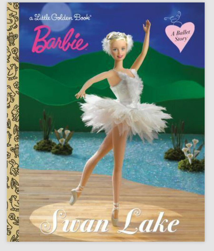 Little Golden Book Ser.: Barbie Swan Lake : A Ballet Story NEW Hardcover 2022