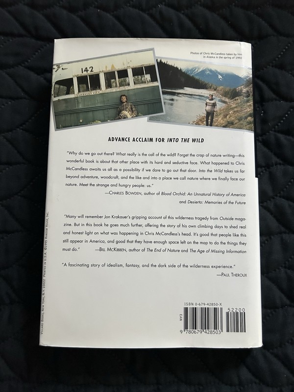 Into the Wild by Jon Krakauer (1996) First Edition, Hardcover gallery