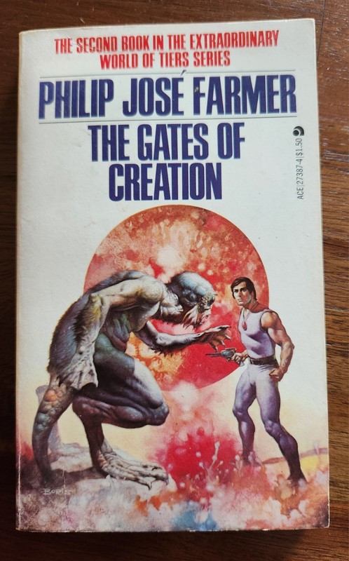 The Gates Of Creation Philip Jose Farmer Ace Sci Fi PB World Of Tiers #2 Boris