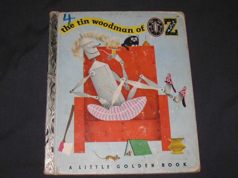 Little Golden Book The Tin Woodman of OZ Series A 28 pages