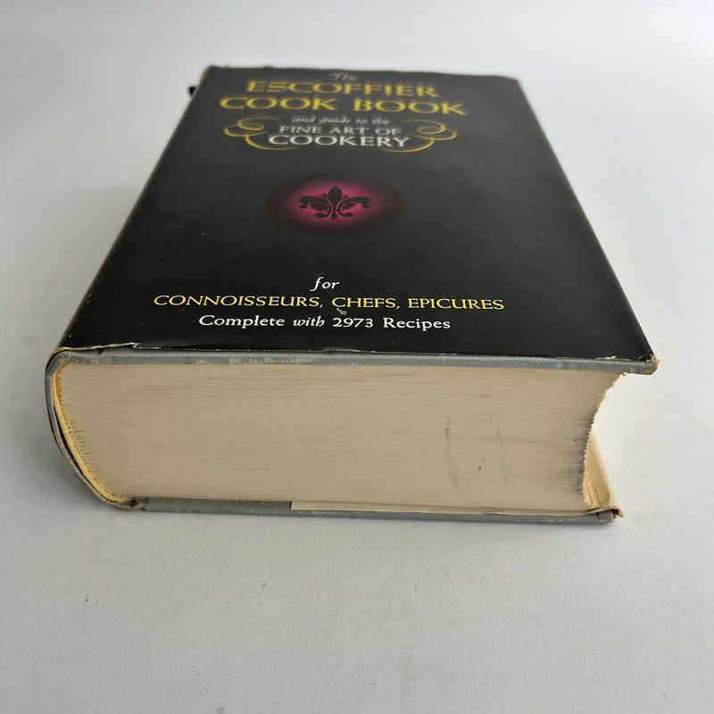 The Escoffier Cookbook A Guide to the Fine Art of Cookery Escoffier 1941 Vintage gallery