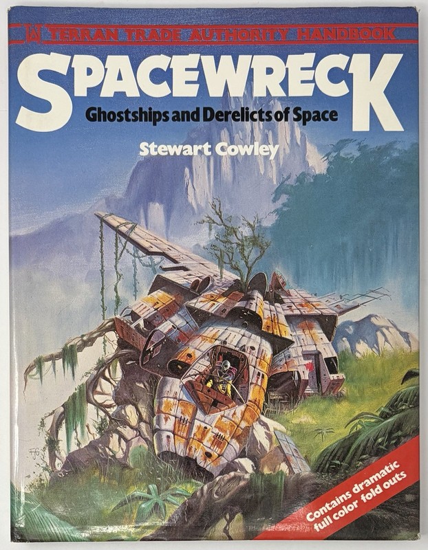 Spacewreck Ghostships Derelicts of Space Stewart Cowley 1979 First Ed. Book 1st