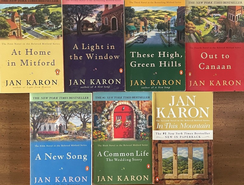 MITFORD YEARS BOOK SERIES 1-7 BY JAN KARON 1 2 3 4 5 6 7 SOFTCOVER