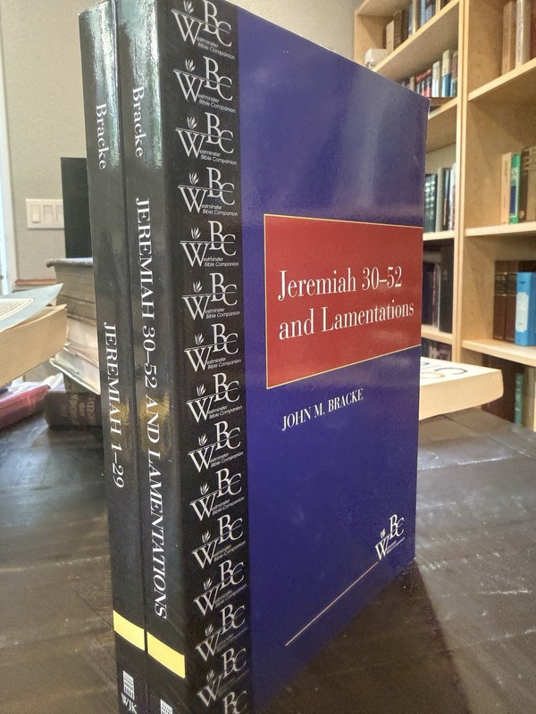 2Vol Set Jeremiah Commentary WJK Bracke Nice!