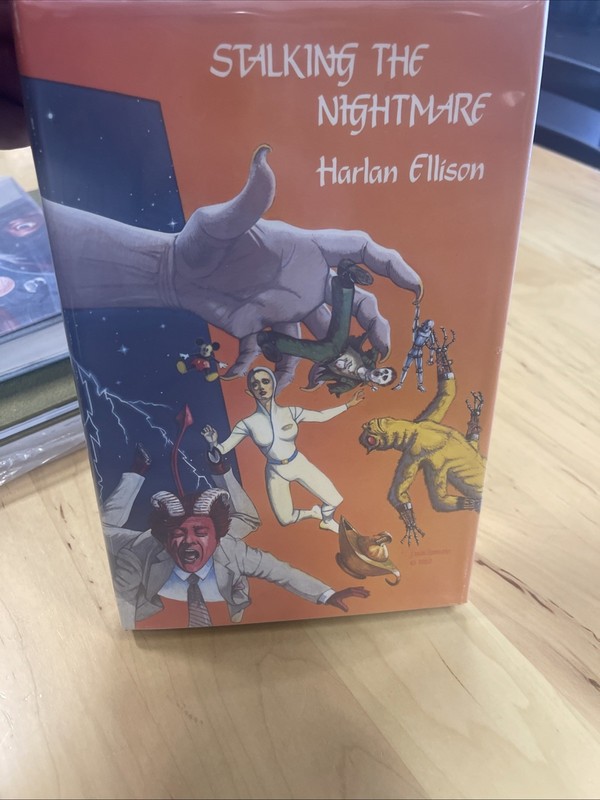 SIGNED Stalking The Nightmare Harlan Ellison 1st Ed 1982 Hardcover Dust Jacket gallery