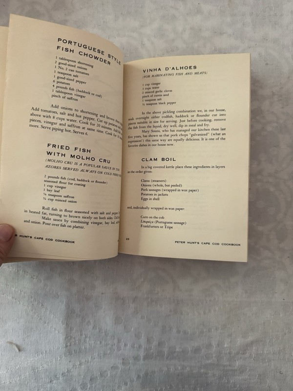 Peter Hunts Cape Cod Cookbook Vintage 1962 Gramercy Folk Art Coastal Kitchen gallery
