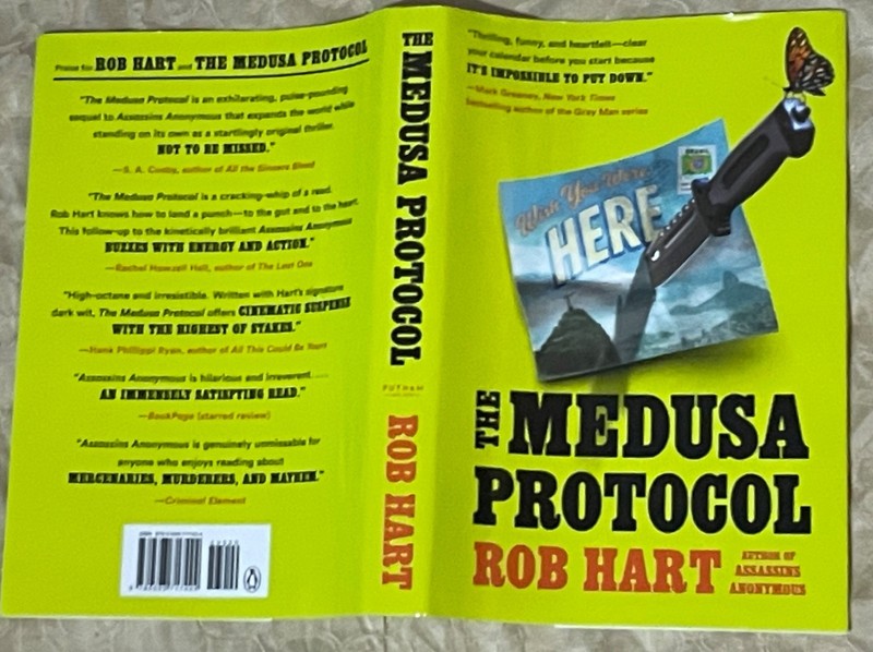 The Medusa Protocol by Rob Hart (2025 / Hardcover / NEW)