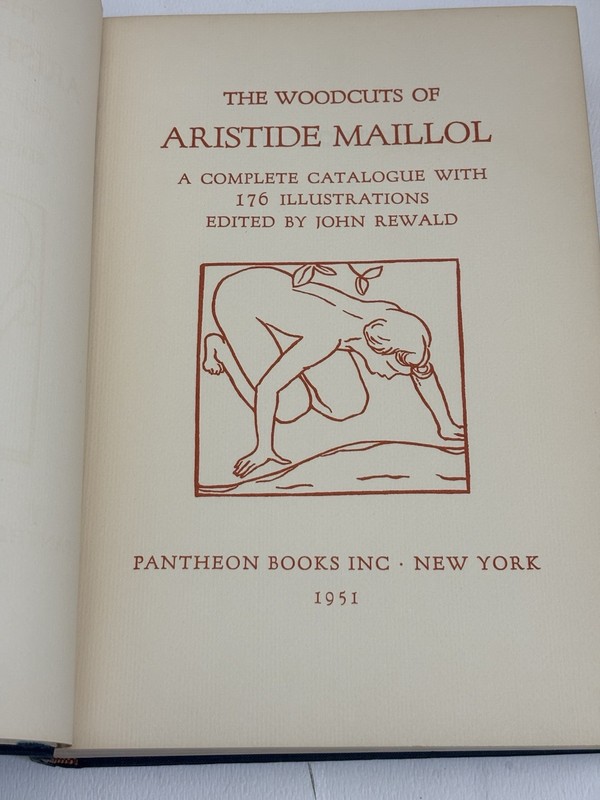 The Woodcuts of Aristide Maillol - 1951 Pantheon gallery