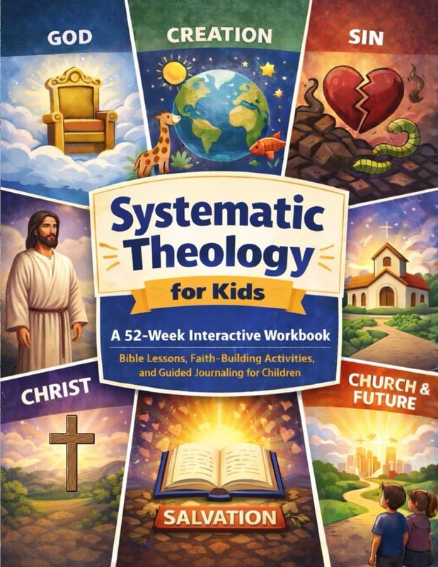 Systematic Theology for Kids Workbook – 52-Week Bible Lessons & Journal
