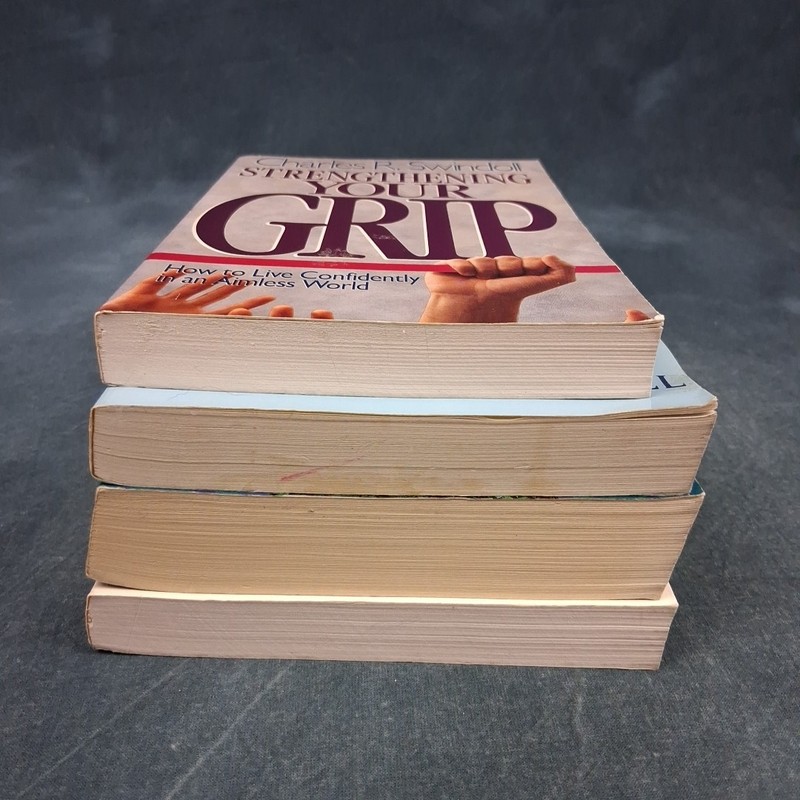 Charles Swindoll Book Lot 4 PB Growing Strong Come Before Winter Bundle gallery