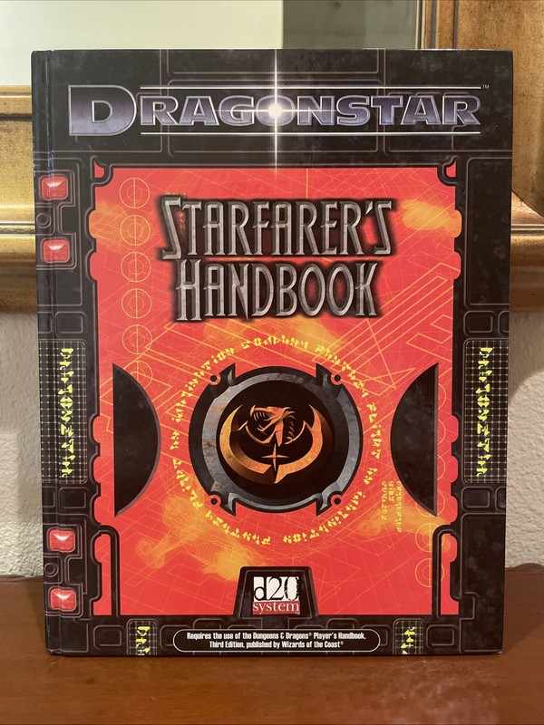 Dragonstar: Starfarers Handbook Hardcover By Fantasy Flight Games