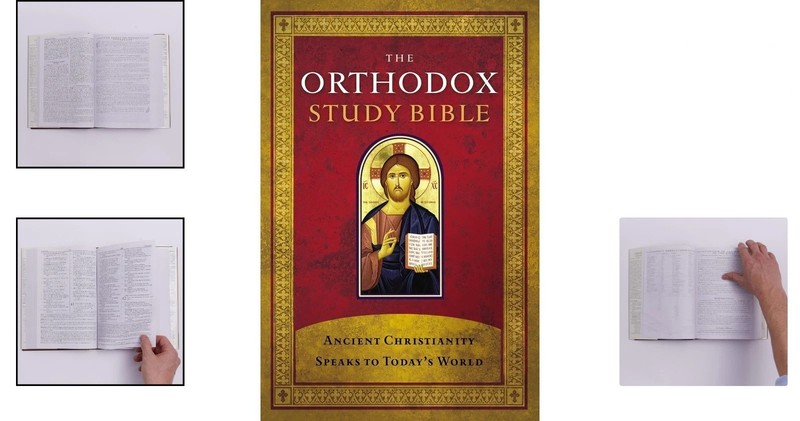 Hardcover Orthodox Study Bible: 1856 Pages of Spiritual Insight by Thomas Nelson gallery