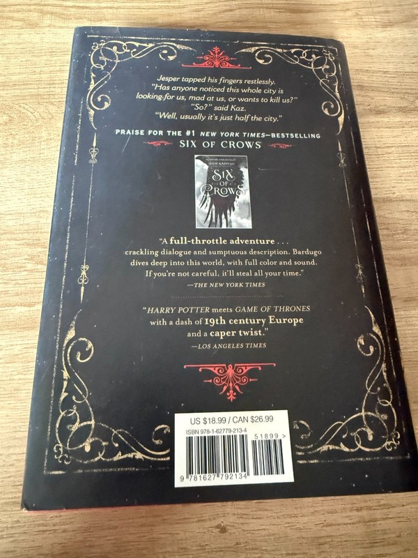Leigh Bardugo Six of Crows & Crooked Kingdom HC First Editions 2015 2016 Set gallery