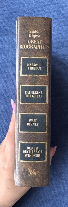 1988 Reader's Digest Great Biographies by Reader's Digest Editors HARDCOVER gallery