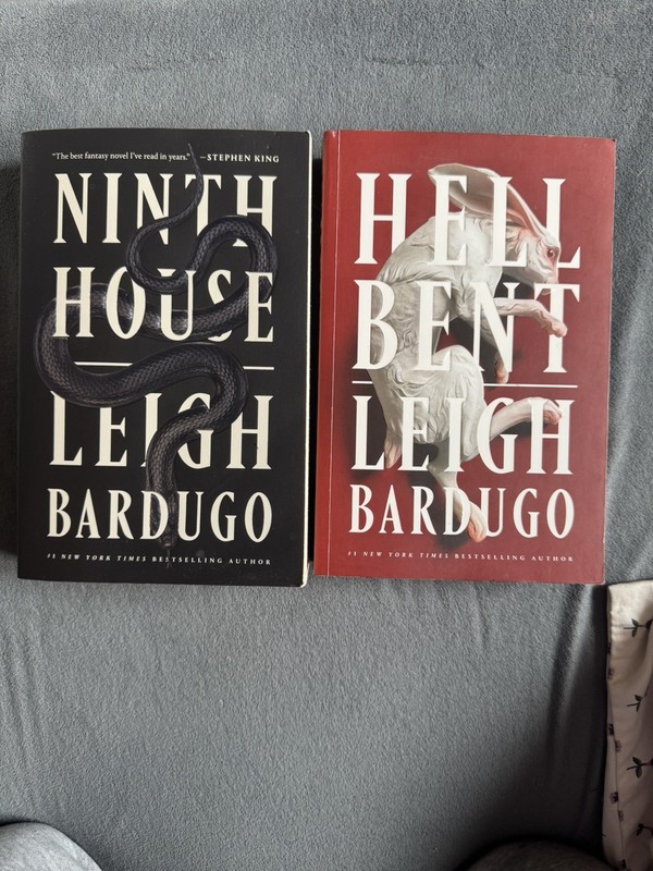Ninth House & Hell Bent 2 Books Collection Set by Leigh Bardugo New PAPERBACK