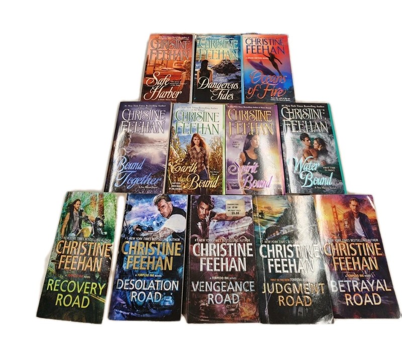 Christine Feehan 12 MM Paranormal Romance/Drake Sisters/Torpedo Ink/Sea Haven/