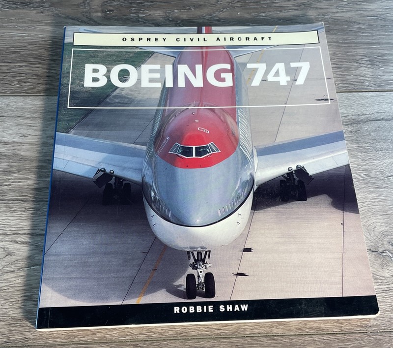Boeing 747 (Osprey civil aircraft) by Robbie Shaw (1994-11-14)