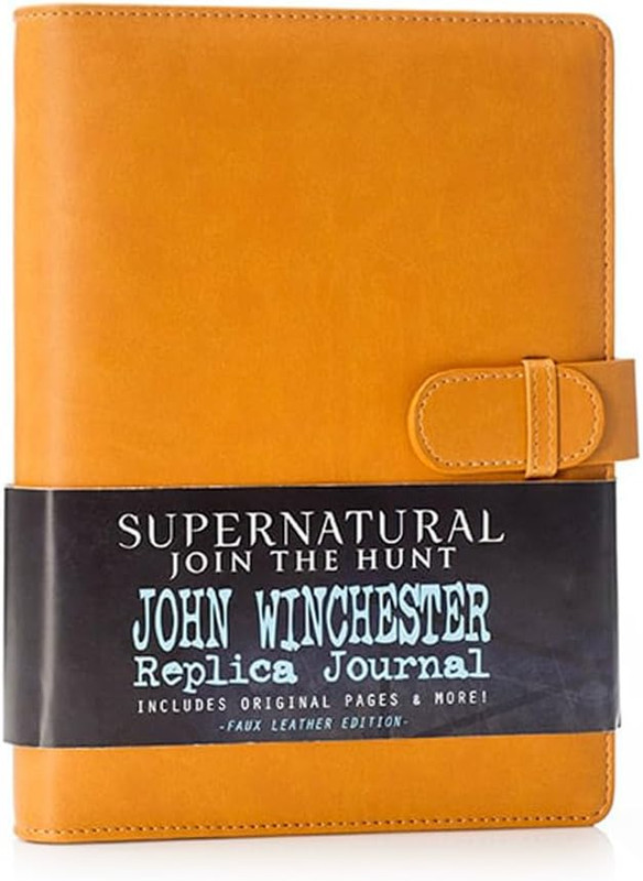Supernatural John Winchester'S Journal, Official Replica from Supernatural, Bigg