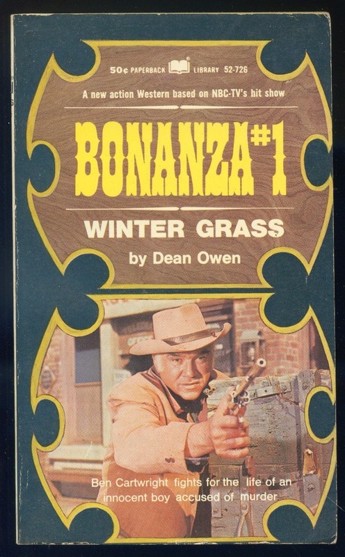 Bonanza #1: Winter Grass by Dean Owen-Paperback Library TV Tie In-1968