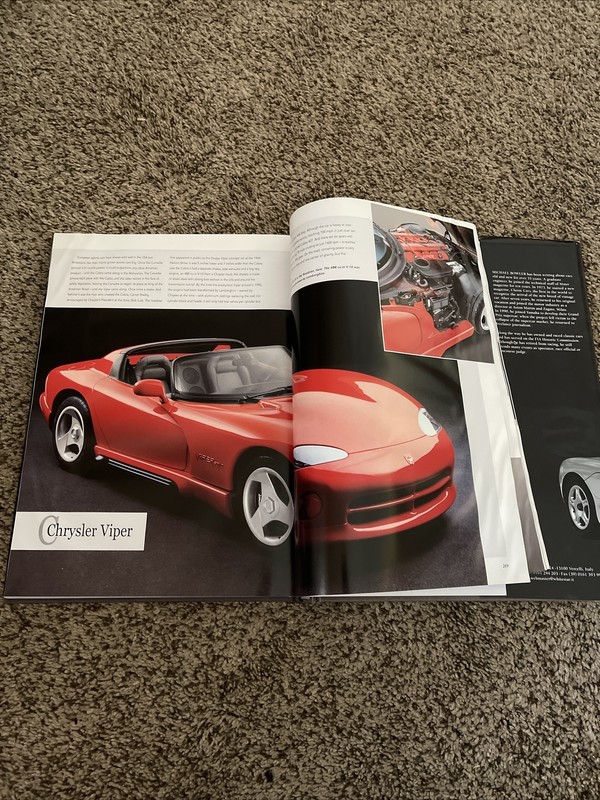 CLASSIC CARS From 1945 to the Present by Michael Bowler 2001 Coffee Table Book gallery