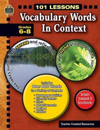 101 Lessons: Vocabulary Words in Context by Margaret Brinton: New