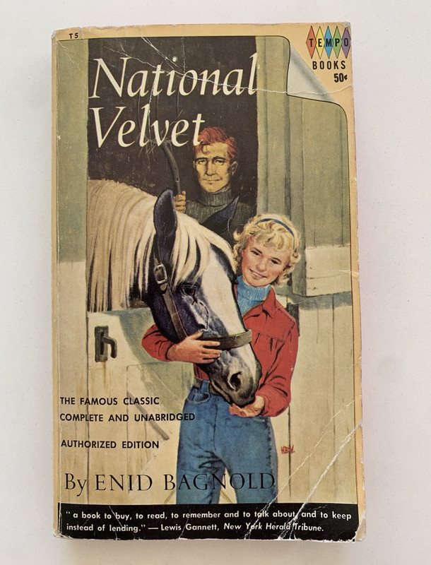 National Velvet Enid Bagnold Tempo Books Grosset & Dunlap PB 1935 Unabridged