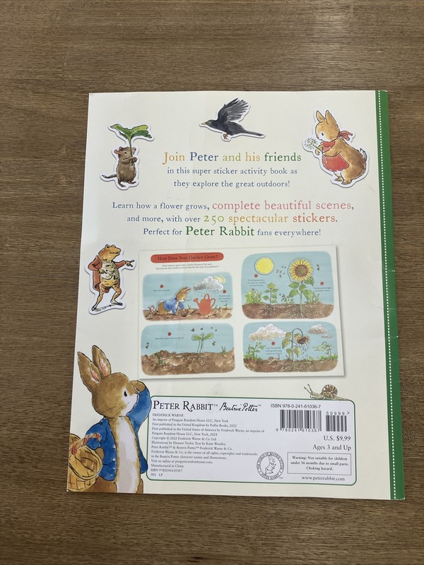 Peter Rabbit Ser.: The Great Outdoors Sticker Activity Book : With over 250... gallery