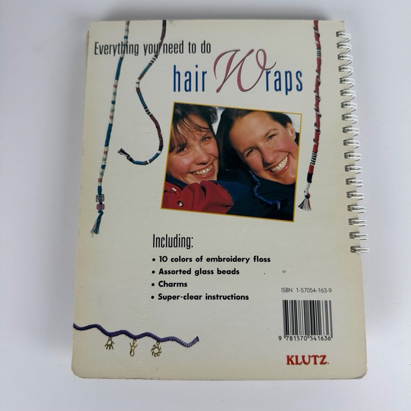 1998 Hair Wraps By Anne Akers /Klutz Certified. Accessories Included gallery