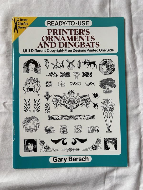 Lot of Graphic Clip Art Books - Dover Clip-Art Series - Lot Of 7 - Not Used gallery