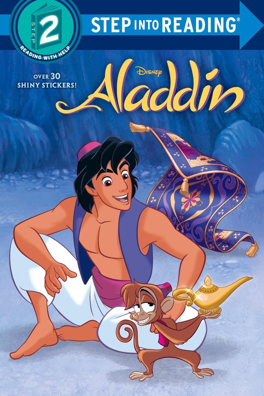 Aladdin Deluxe Step into Reading (Disney Aladdin) – paperback RH Disney