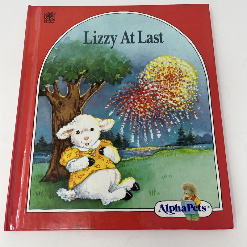 AlphaPets Hardcover Book/Lizzy at Last