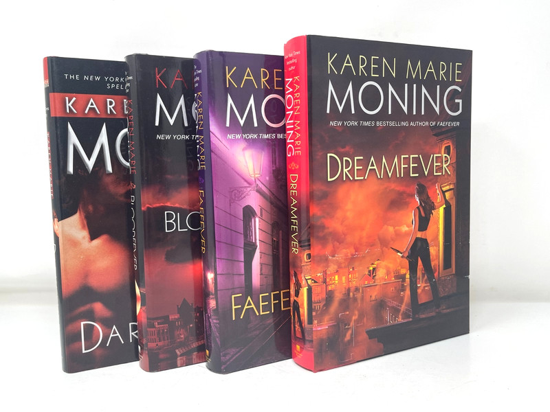 Karen Marie Moning Fever Series Vol 1-4 Darkfever Faefever Bloodfever Dreamfever